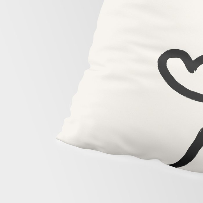 Faces | Black Pillow Sham Gallery Image 4