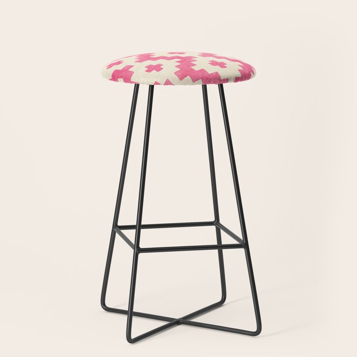 Taos - pink Stool Gallery Image 1