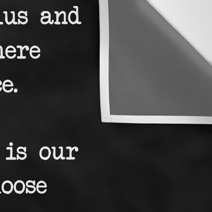 Between stimulus and response, there is a space. Viktor Frankl Quote Wall Tapestry Gallery Image 3