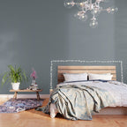 Minimal Arch XLVII Neutral Grey Blue Modern Geometric Lines Wallpaper Gallery Image 3