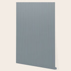 Minimal Arch XLVII Neutral Grey Blue Modern Geometric Lines Wallpaper Gallery Image 2