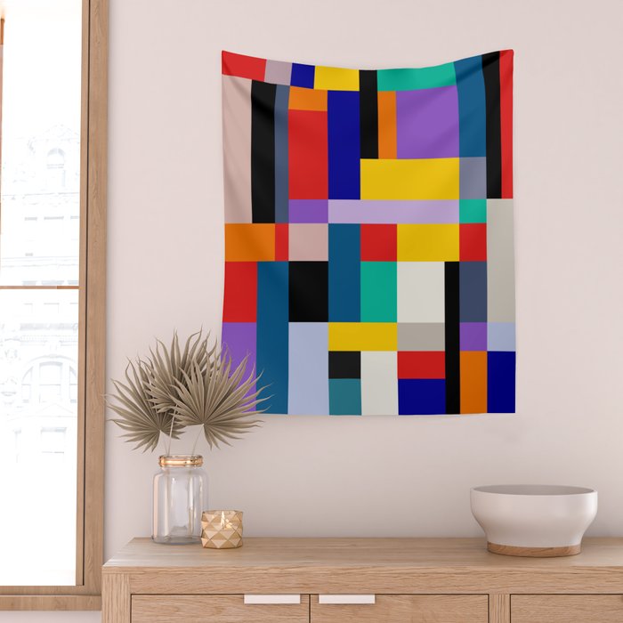 MODERNISM TWO Wall Tapestry Gallery Image 2