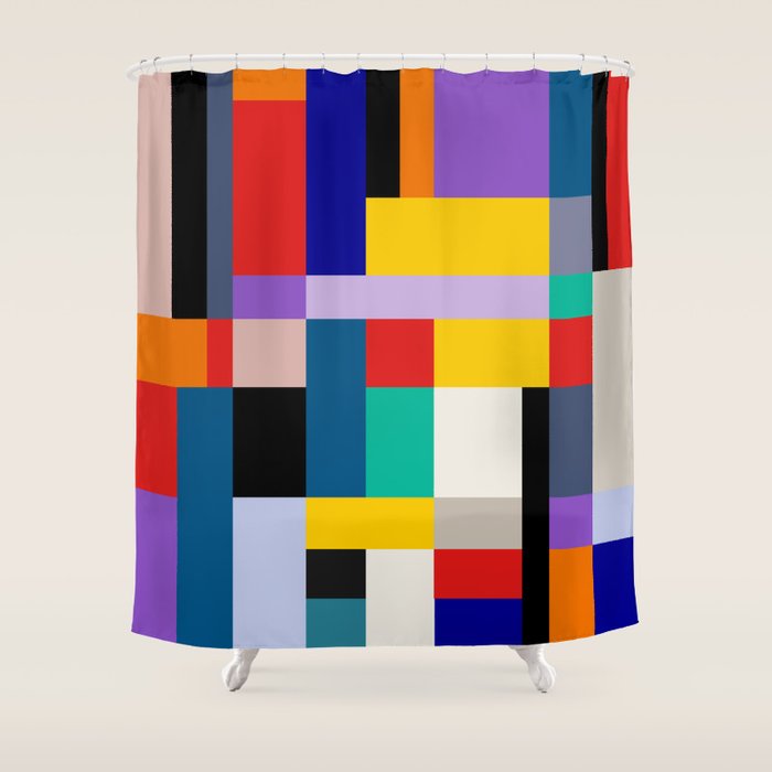 MODERNISM TWO Shower Curtain Gallery Image 1