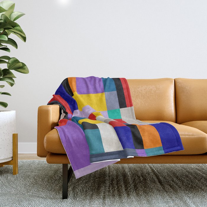 MODERNISM TWO Throw Blanket Gallery Image 1