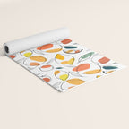 Abstract citrus fruit Yoga Mat Gallery Image 2