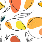 Abstract citrus fruit Coffee Mug Gallery Image 2