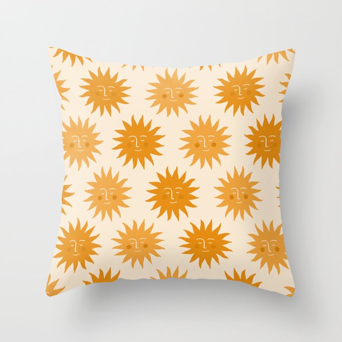 Sunny Days Throw Pillow Gallery Image 1