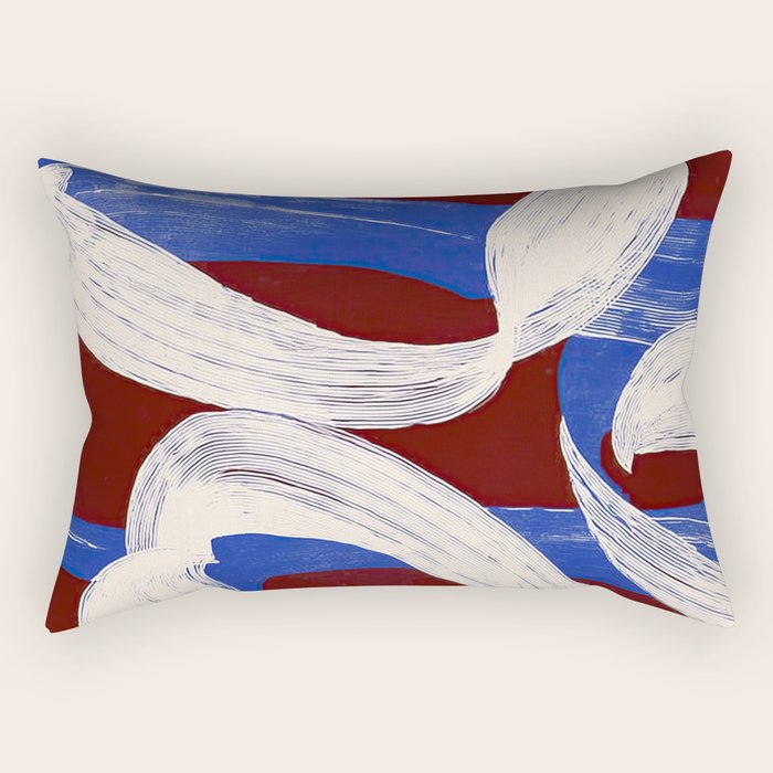 Bound in Flow Rectangular Pillow Gallery Image 1