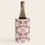 Folk Birds - Vintage Color Wine Chiller Gallery Image 1