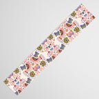 Folk Birds - Vintage Color Table Runner Gallery Image 3