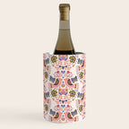 Folk Birds - Vintage Color Wine Chiller Gallery Image 3