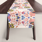 Folk Birds - Vintage Color Table Runner Gallery Image 1