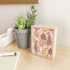 Summer Cheetah Pattern I - Terracotta  Mini Art Print Gallery Image 2