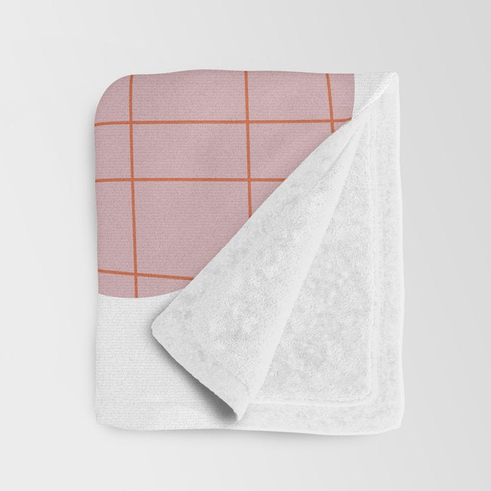Flowers In Pink Vase Throw Blanket Gallery Image 3