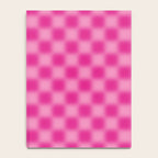 Checkered Blur Hot Pink Blurry Checkered Pattern Notebook Gallery Image 4