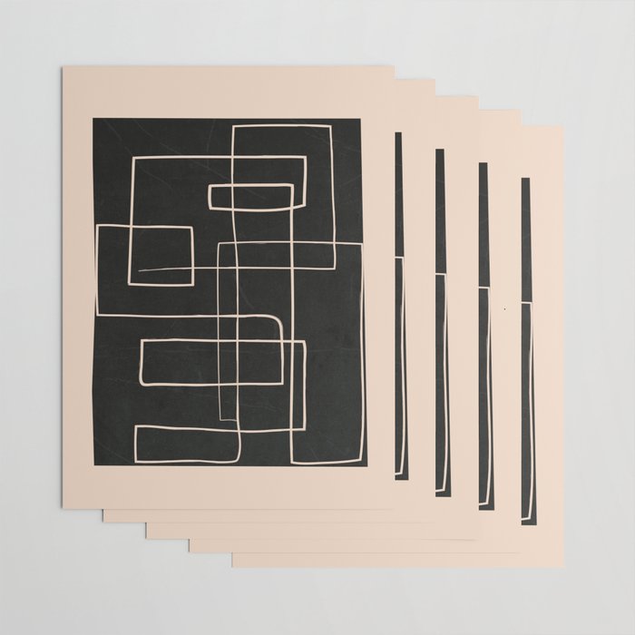 Abstract Minimal Art 30 Wrapping Paper Gallery Image 3
