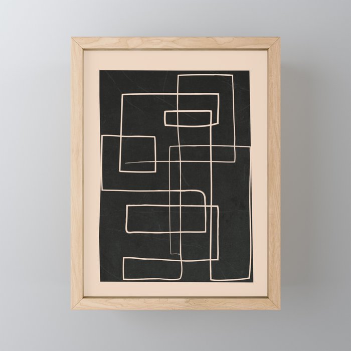 Abstract Minimal Art 30 Mini Art Print Gallery Image 1