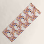 Elegant Swans in Bloom Yoga Mat Gallery Image 1