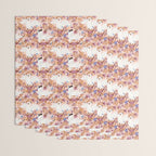 Elegant Swans in Bloom Wrapping Paper Gallery Image 3