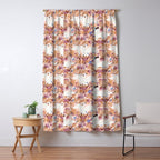 Elegant Swans in Bloom Window Curtain Gallery Image 5