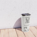 Inhale Exhale Frenchie Travel Mug Gallery Image 4