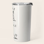 Inhale Exhale Frenchie Travel Mug Gallery Image 2