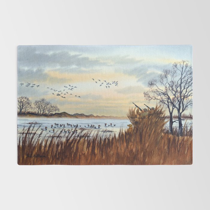 Duck Hunting Season Begins For The Canvasback Rug Gallery Image 2
