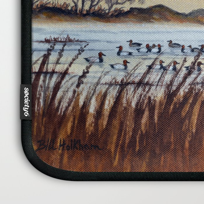 Duck Hunting Season Begins For The Canvasback Laptop Sleeve Gallery Image 3