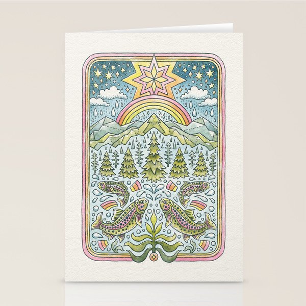 River Rainbows Stationery Card Gallery Image 2