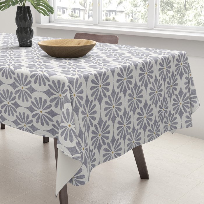Solstice Boho Geometric Provence Tablecloth Gallery Image 3