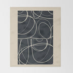 Abstract Line 20 Throw Blanket Gallery Image 2