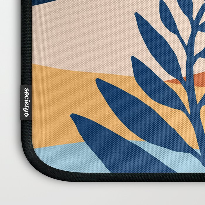 Moon and Night Bloomer Mountain Landscape Laptop Sleeve Gallery Image 3