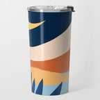 Moon and Night Bloomer Mountain Landscape Travel Mug Gallery Image 2