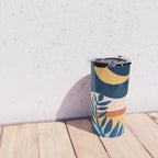 Moon and Night Bloomer Mountain Landscape Travel Mug Gallery Image 4