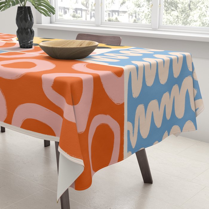 Mid Century Collage | PATTERN 03: The Retro Edition Tablecloth Gallery Image 3
