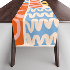 Mid Century Collage | PATTERN 03: The Retro Edition Table Runner Gallery Image 1