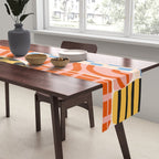 Mid Century Collage | PATTERN 03: The Retro Edition Table Runner Gallery Image 2