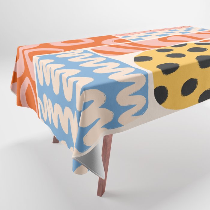 Mid Century Collage | PATTERN 03: The Retro Edition Tablecloth Gallery Image 1