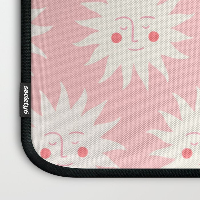 Pink Sunny Days Laptop Sleeve Gallery Image 3