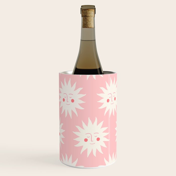 Pink Sunny Days Wine Chiller Gallery Image 3