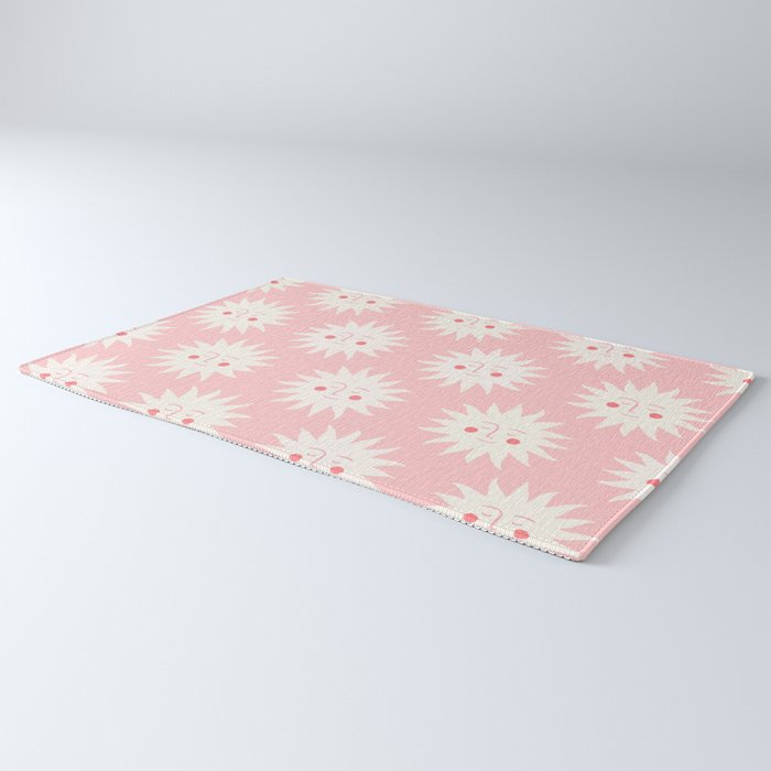Pink Sunny Days Rug Gallery Image 3