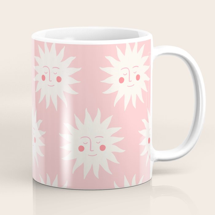 Pink Sunny Days Coffee Mug Gallery Image 1