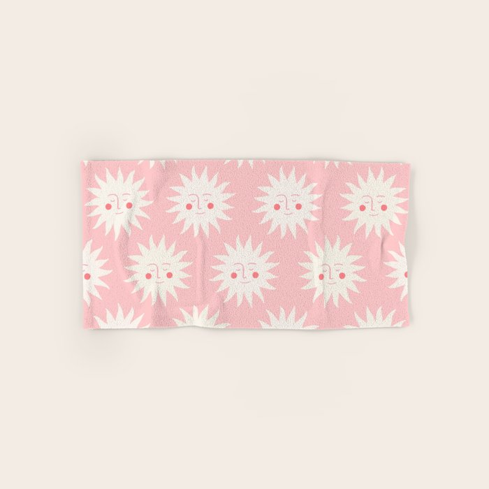 Pink Sunny Days Bath Towel Gallery Image 1
