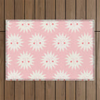 Pink Sunny Days Outdoor Rug Gallery Image 1