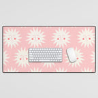 Pink Sunny Days Desk Mat Gallery Image 1