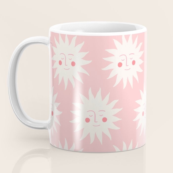 Pink Sunny Days Coffee Mug Gallery Image 3