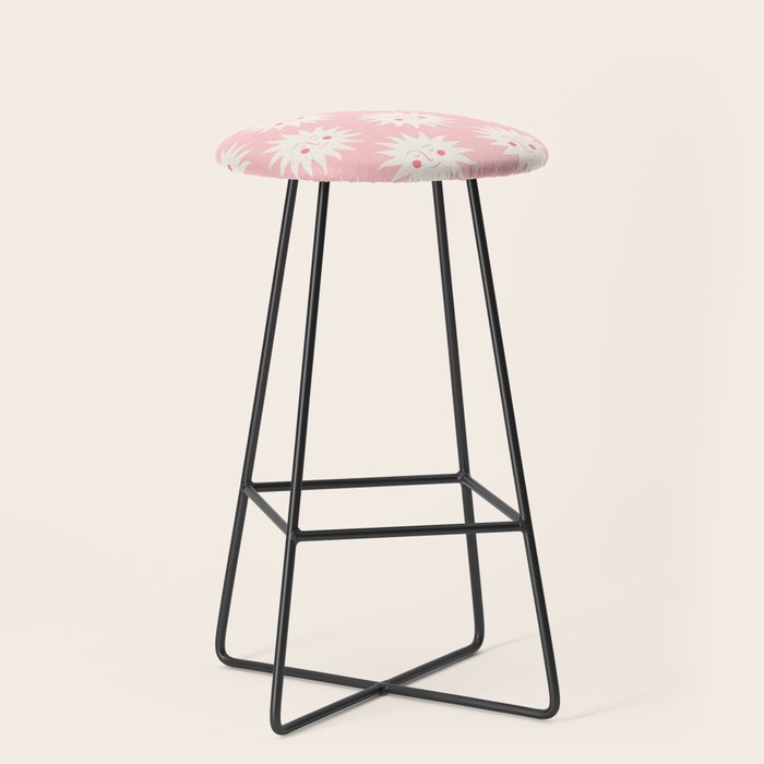 Pink Sunny Days Stool Gallery Image 1