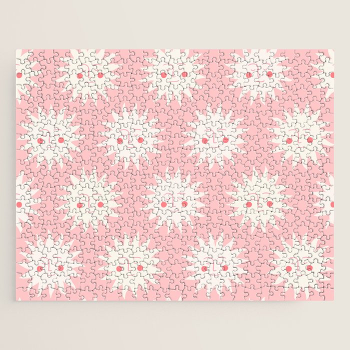 Pink Sunny Days Jigsaw Puzzle Gallery Image 1