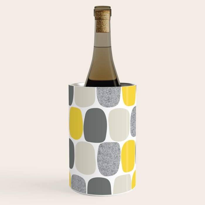 Wonky Ovals in Yellow Wine Chiller Gallery Image 1