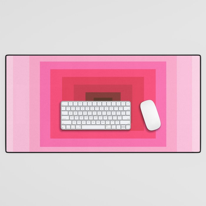 gradient geometric Desk Mat Gallery Image 1